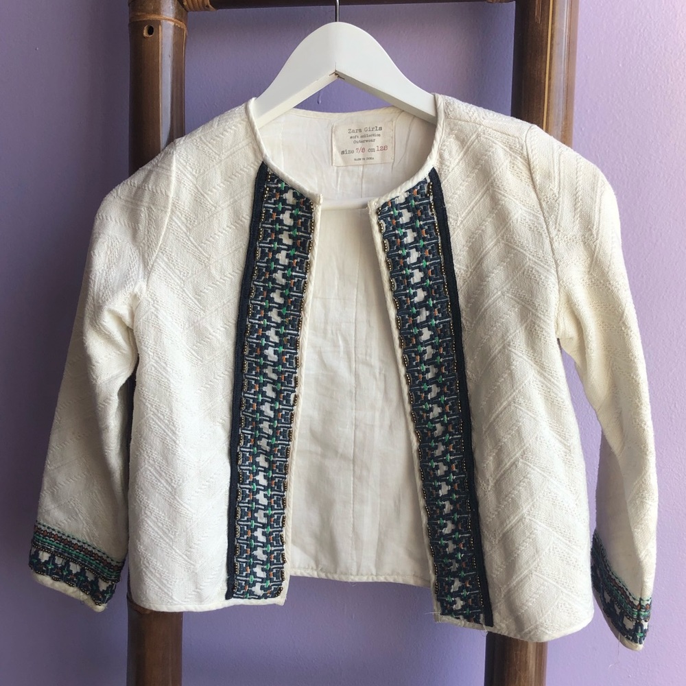 ZARA Girls’ jacket, size 7/8
